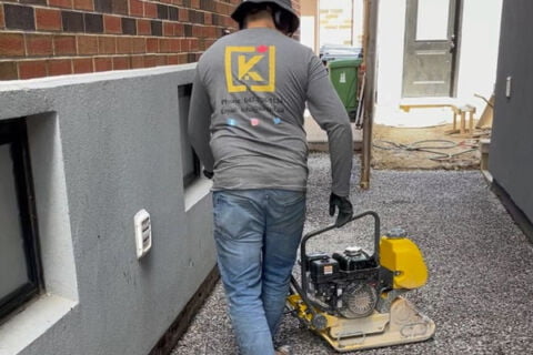 Concrete Work & Lock Block Retaining Walls | King Constructions
